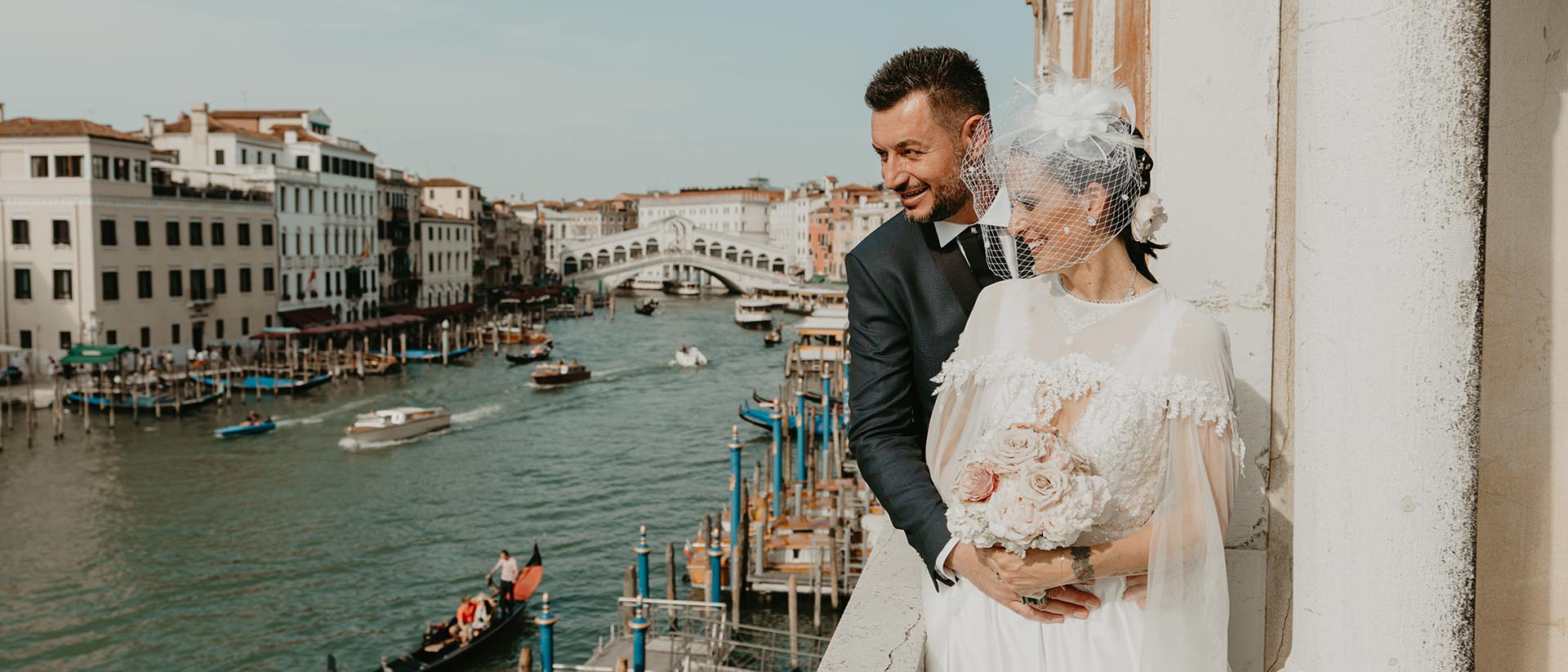 Fotografo di matrimonio a Venezia